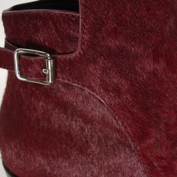 ALEXANDER WANG CARA CALF HAIR LEATHER BOOTIES 37 - Picture 6 of 8